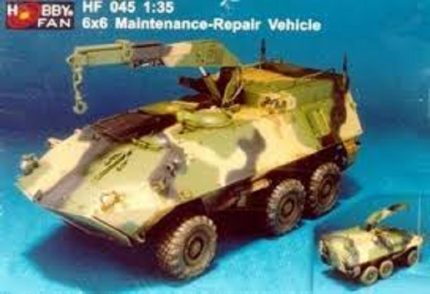 HOBBY FAN HF-045 COUGAR 6*6 MAINTENANCE REPAIR VEHICLE