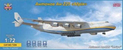 MODELSVIT 7206 AN-225 MRIYA SUPERHEAVY TRANSPORTER