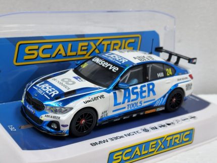 SCALEXTRIC C4526 BMW 330E NGTC LASER TOOLS JAKE HILL 2023
