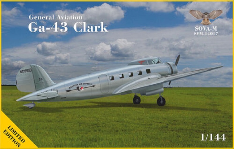SOVA-M SVM-14017 GENERAL AVIATION GA-43 CLARK