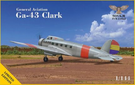 SOVA-M SVM-14022 GENERAL AVIATION GA-43 CLARK