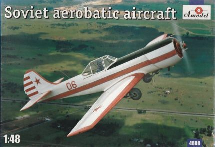 AMODEL 4808 SOVIET AEROBATIC AIRCRAFT