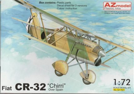 AZ MODEL AZ7621 FIAT CR-32 CHIRRI OVER SPAIN