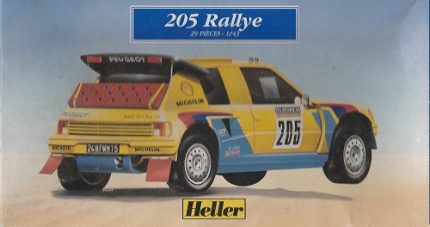 HELLER 80189 PEUGEOT 205 RALLYE
