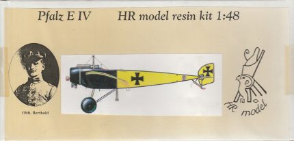 HR MODEL 48005 PFALZ E IV OBLT. BERTHOLD