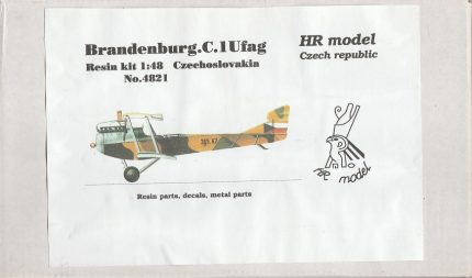 HR MODEL 4821 BRANDENBURG C.1 UFAG CZECHOSLOVAKIA