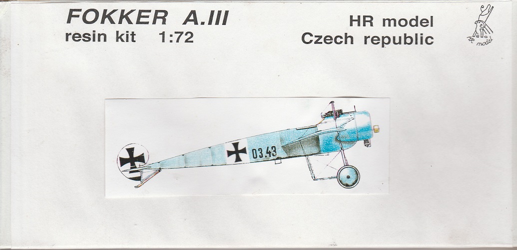HR MODEL 72047 FOKKER A.III