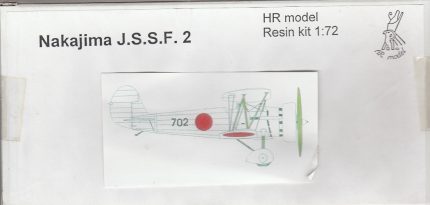 HR MODEL 72054 NAKAJIMA J.S.S.F. 2