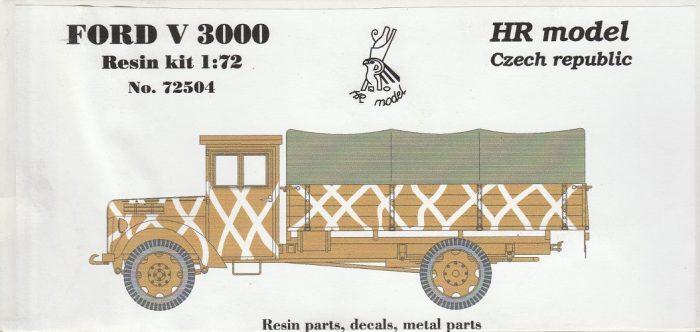 HR MODEL 72504 FORD V 3000