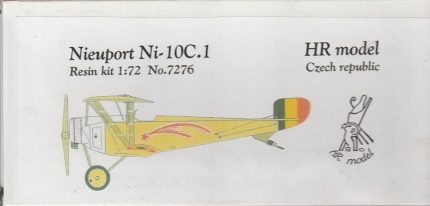 HR MODEL 7276 NIEUPORT NI-10C.1