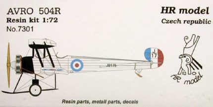 HR MODEL 7301 AVRO 504R