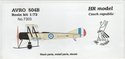 HR MODEL 7303 AVRO 504B
