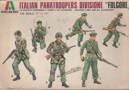ITALAEREI 303 ITALIAN PARATROOPERS DIVISIONE FOLGORE
