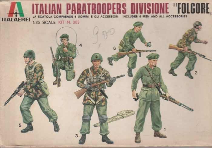 ITALAEREI 303 ITALIAN PARATROOPERS DIVISIONE FOLGORE