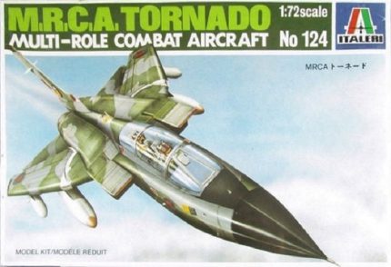 ITALERI 124 M.R.C.A. TORNADO MULTI-ROLE COMBAT AIRCRAFT