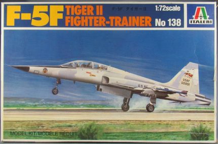ITALERI 138 F-5F TIGER II FIGHTER-TRAINER