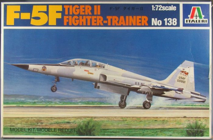 ITALERI 138 F-5F TIGER II FIGHTER-TRAINER