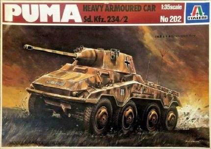 ITALERI 202 PUMA HEAVY ARMOURED CAR SD.KFZ.234/2