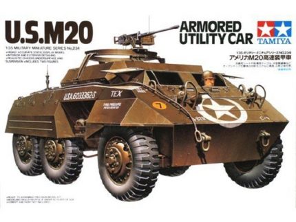 TAMIYA 35234 U.S. M20 ARMORED UTILITY CAR