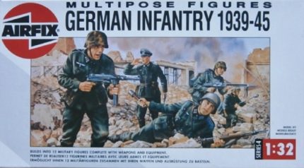 AIRFIX 04582 MULTIPOSE FIGURES GERMAN INFANTRY 1939-45