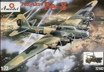 AMODEL 72142 PETLYAKOV PE-8 BONUS AIRCRAFT STARTER AS-2