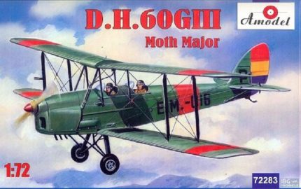 AMODEL 72283 D.H.60GIII MOTH MAJOR