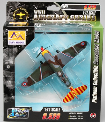 EASY MODEL 36338 D.520 N°248 OF FRANCE VICHY GOVERNMENT