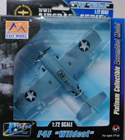 EASY MODEL 37248 F4F WILDCAT VMF-223 USMC 1942