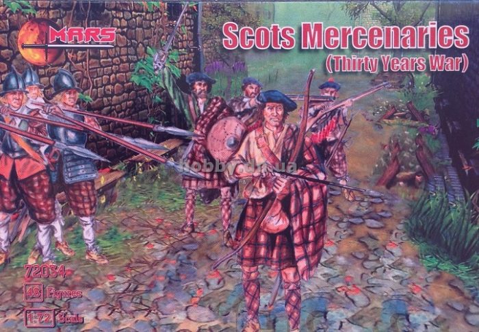 MARS 72034 SCOTS MERCENARIES THIRTY YEARS WAR