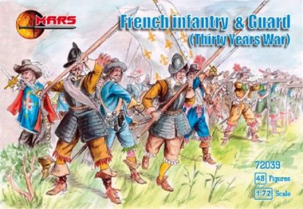MARS 72039 FRENCH INFANTRY & GUARD THIRTY YEARS WAR