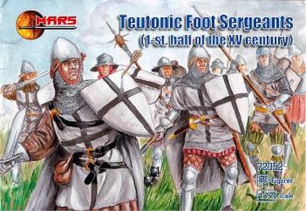 MARS 72052 TEUTONIC FOOT SERGEANTS 1-ST HALF OF THE XV CENTURY