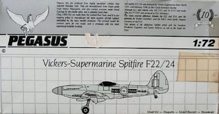 PEGASUS 1020 SUPERMARINE SPITFIRE F22/24