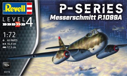 REVELL 03774 P-SERIES MESSERSCHMITT P.1099A