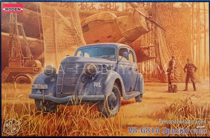 RODEN 817 PERSONENKRAFTWAGEN V8-G81A SPECIAL 1938