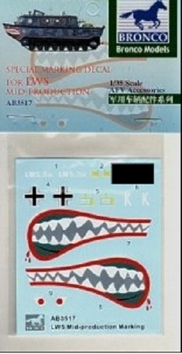 BRONCO AB3517 SPECIAL MARKING DECAL FOR LWS MID PRODUCTION