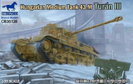 BRONCO CB35126 HUNGARIAN MEDIUM TANK 43.M TURAN III