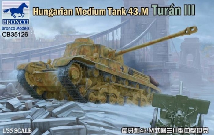 BRONCO CB35126 HUNGARIAN MEDIUM TANK 43.M TURAN III