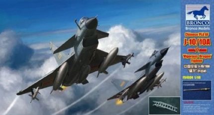 BRONCO MODELS FB4004 CHINESE PLAAF J-10/10A VIGOROUS DRAGON FIGHTER