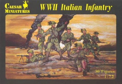 CAESAR MINIATURES 072 WWII ITALIAN INFANTRY