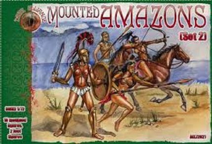 DARK ALLIANCE ALL72021 MOUNTED AMAZONS SET 2