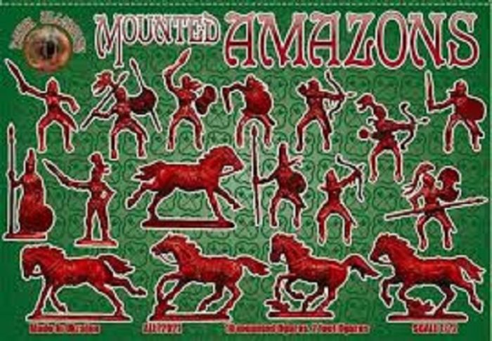 DARK ALLIANCE ALL72021 MOUNTED AMAZONS SET 2 – Image 3