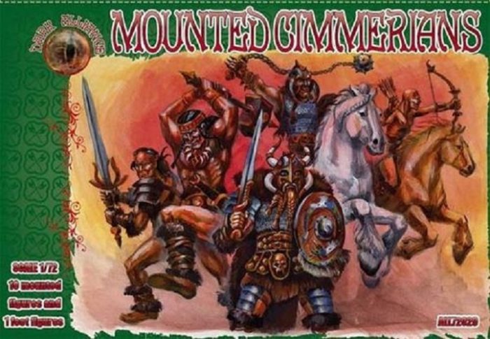 DARK ALLIANCE ALL72029 MOUNTED CIMMERIANS