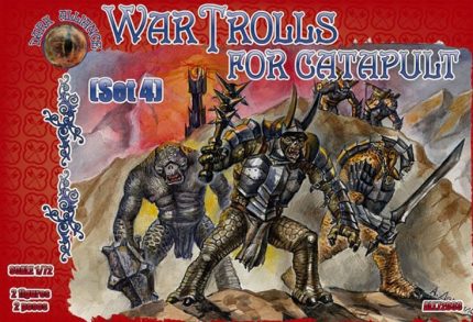 DARK ALLIANCE ALL72033 WAR TROLLS FOR CATAPULT SET 4