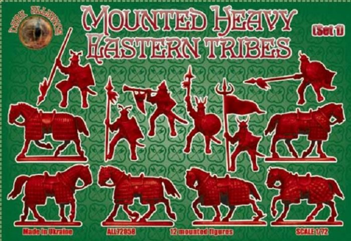 DARK ALLIANCE ALL72058 MOUNTED HEAVY EASTERN TRIBES SET 1 – Image 3