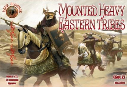 DARK ALLIANCE ALL72059 MOUNTED HEAVY EASTERN TRIBES SET 2