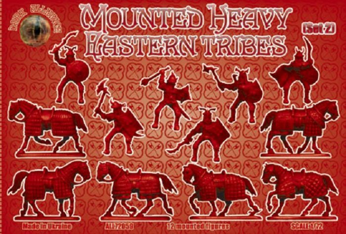 DARK ALLIANCE ALL72059 MOUNTED HEAVY EASTERN TRIBES SET 2 – Image 2