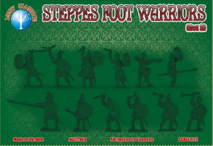 DARK ALLIANCE ALL72065 STEPPES FOOT WARRIORS SET 3 – Image 3