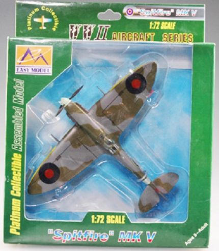 EASY MODEL 37211 SPITFIRE MK V RAF 121 SQN SEPT. 1942