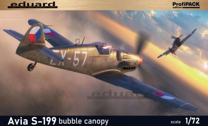 EDUARD 70151 PROFIPACK EDITION AVIA S-199 BUBBLE CANOPY