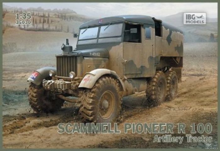 IBG MODELS 35030 SCAMMEL PIONEER R100 ARTILLERY TRACTOR